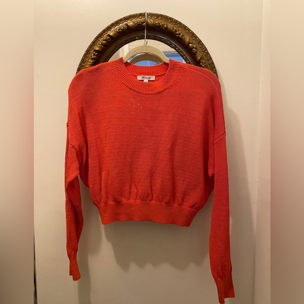 Lightweight, drapey and relaxed, this crewneck sweater